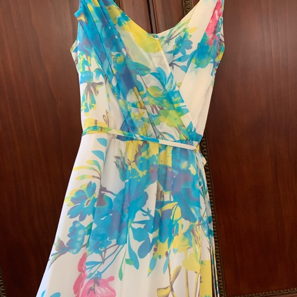 Yumi Kim Cleo floral silk Maxi slip dress vacation XS - Picture 2 of 8